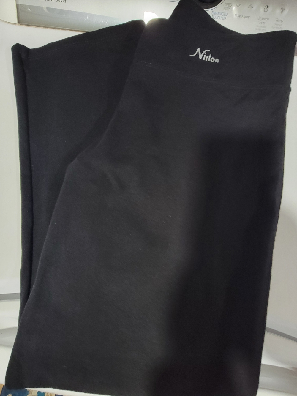 Like New- Nirlon Black Yoga Pants Size 2XL